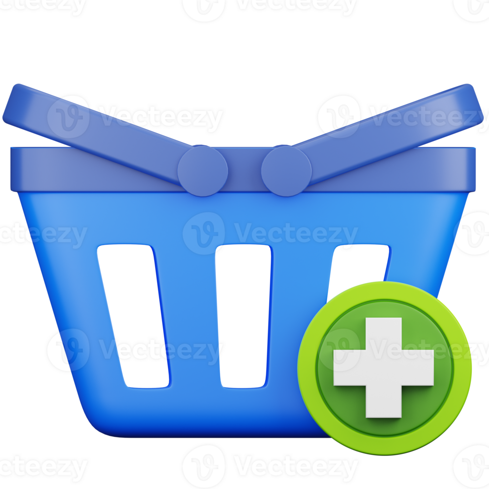 Add Item 3D Illustration png