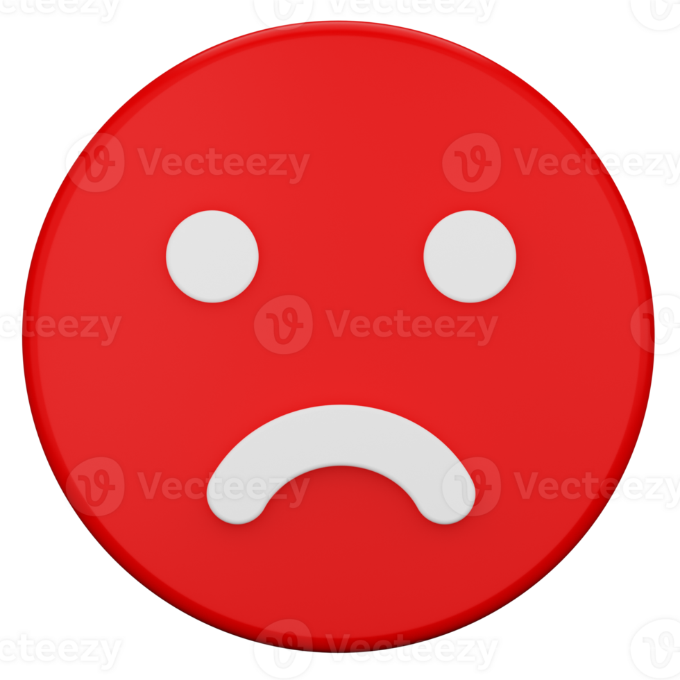 Customer Bad Review 3D Illustration png