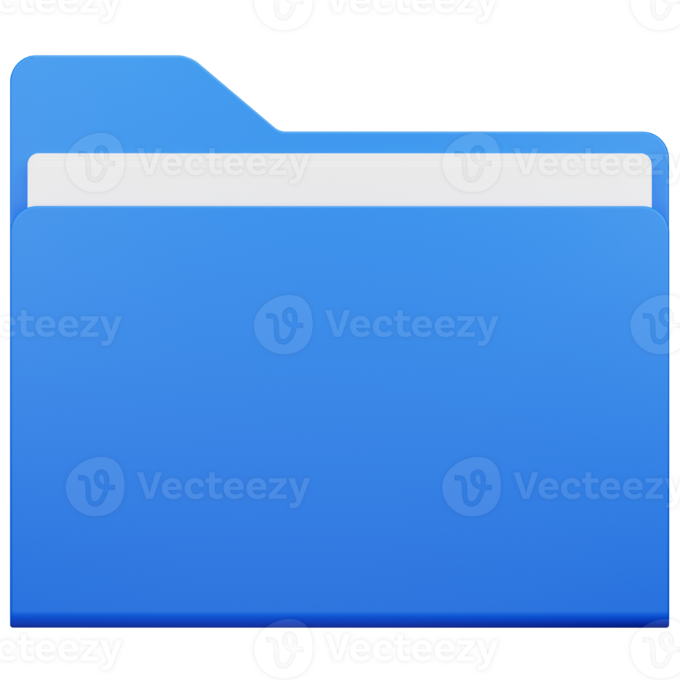 Folder 3D Illustration png