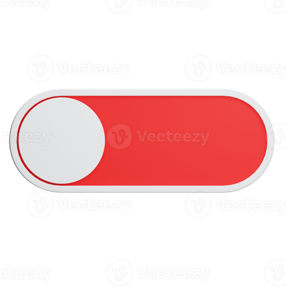 Switch Off 3D Illustration png