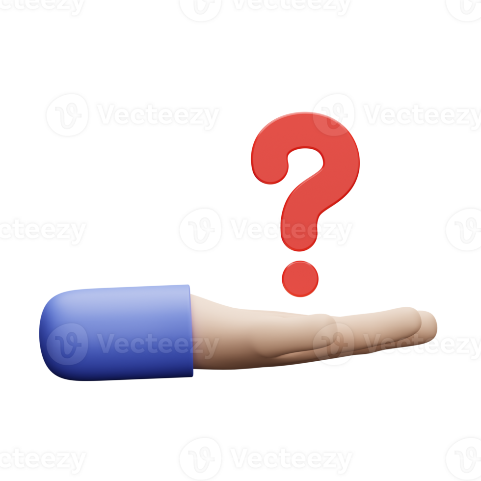 Customer Support 3D Illustration png