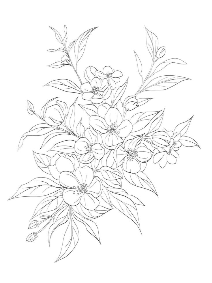 Cherry bloom Illustration vector