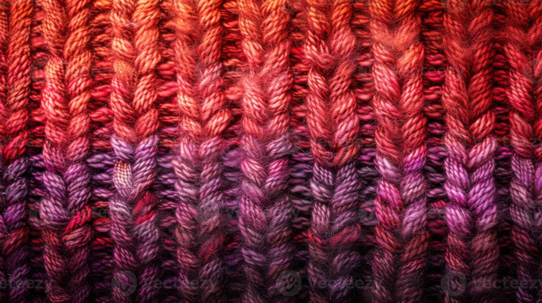 Close-up of woolen knit texture background photo