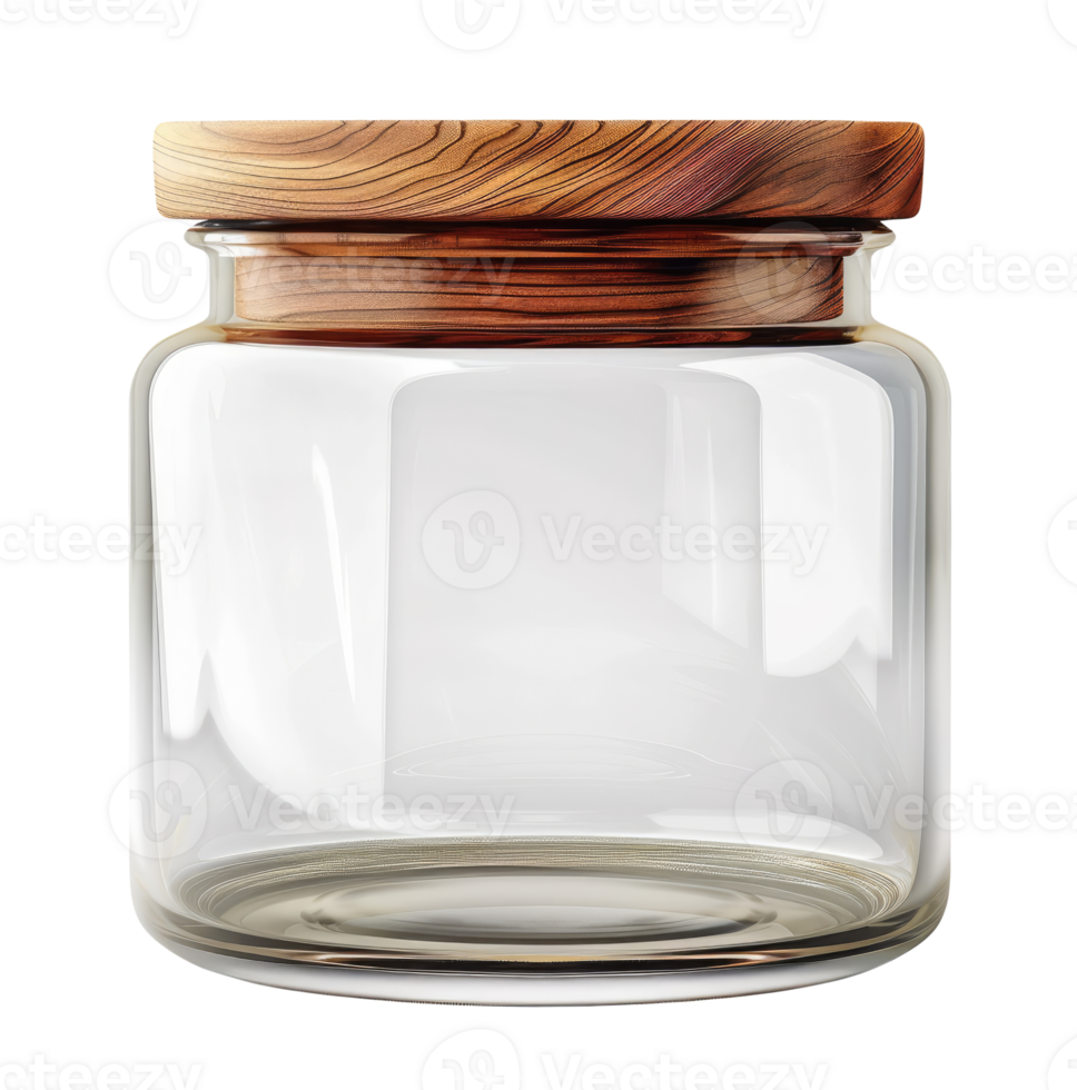 Empty Glass Jar png