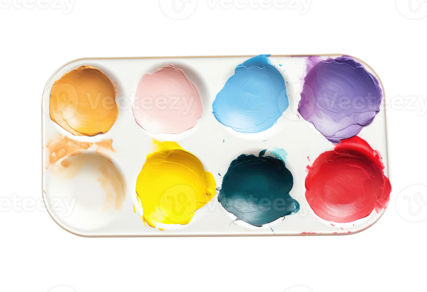 Plastic Paint Palette png