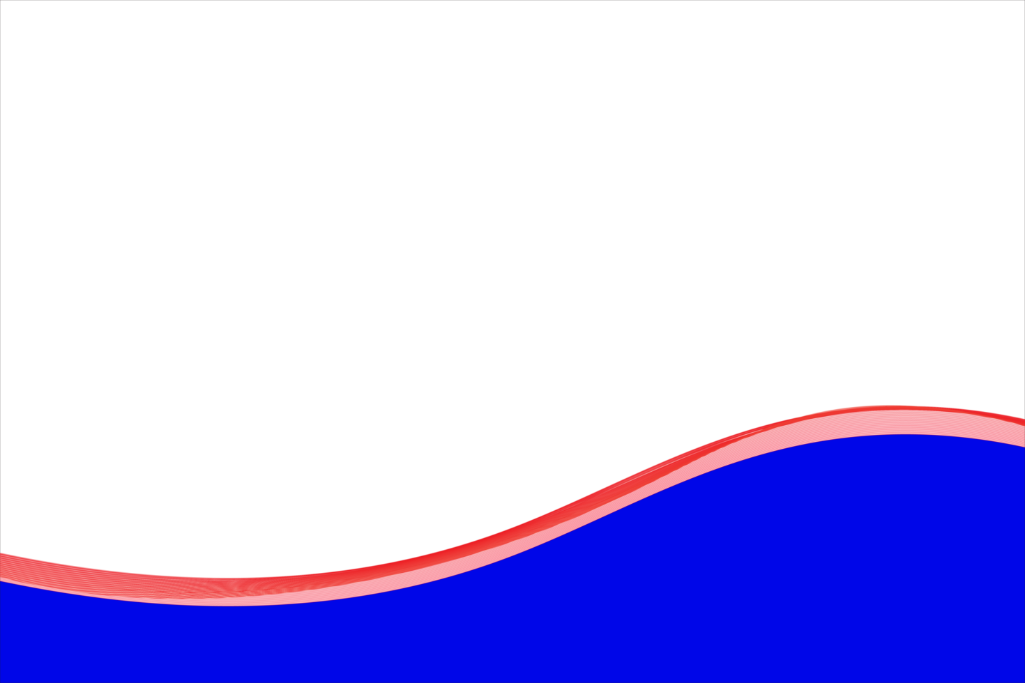 blue and red wave transparent background png