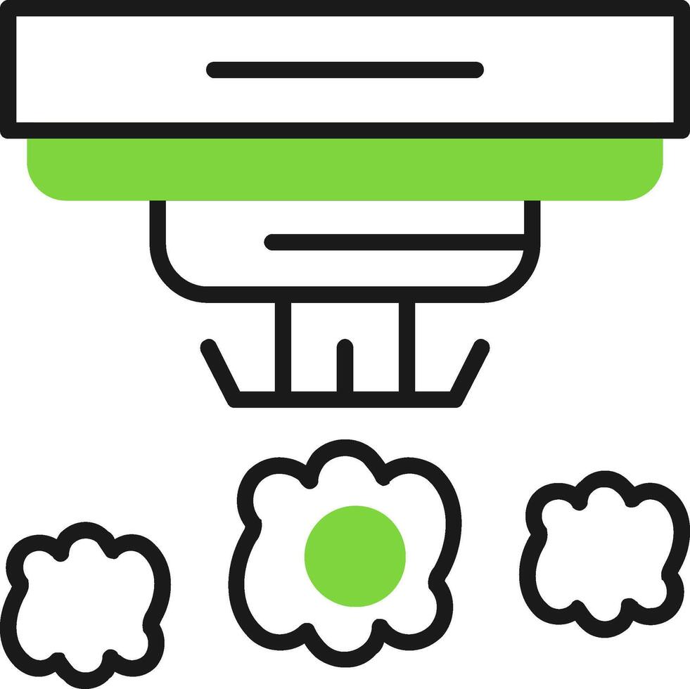 Smoke detector Icon Design vector