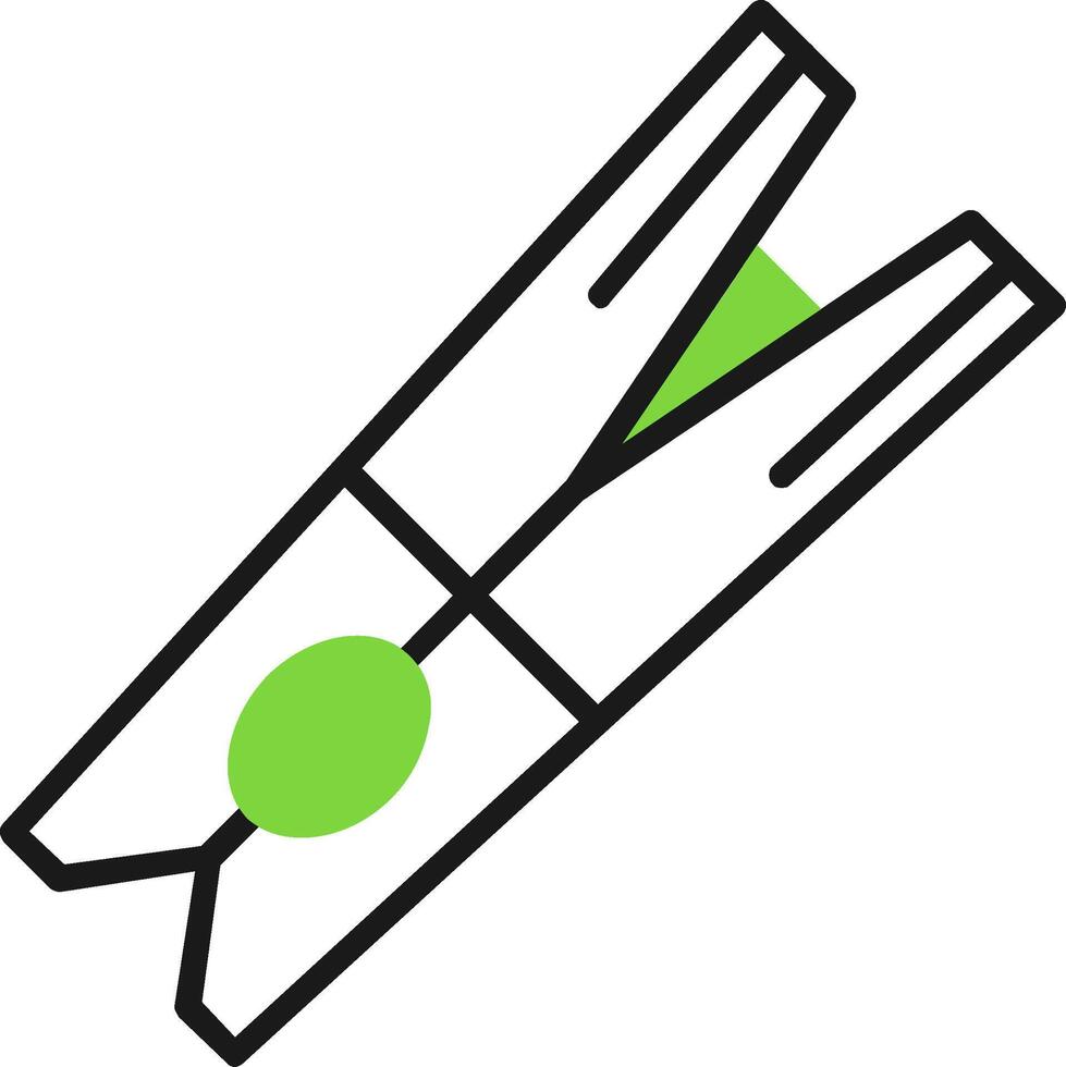 Clothespin Icon Design vector