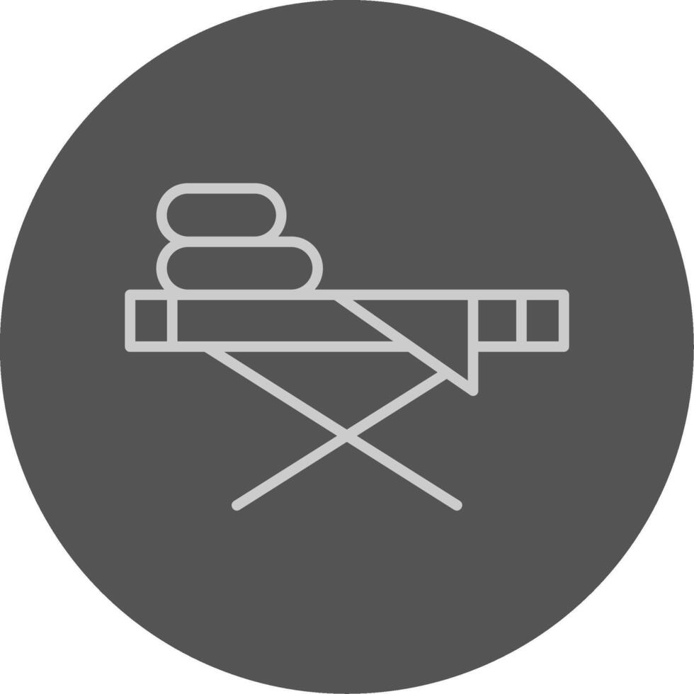 Ironing board Icon Design vector