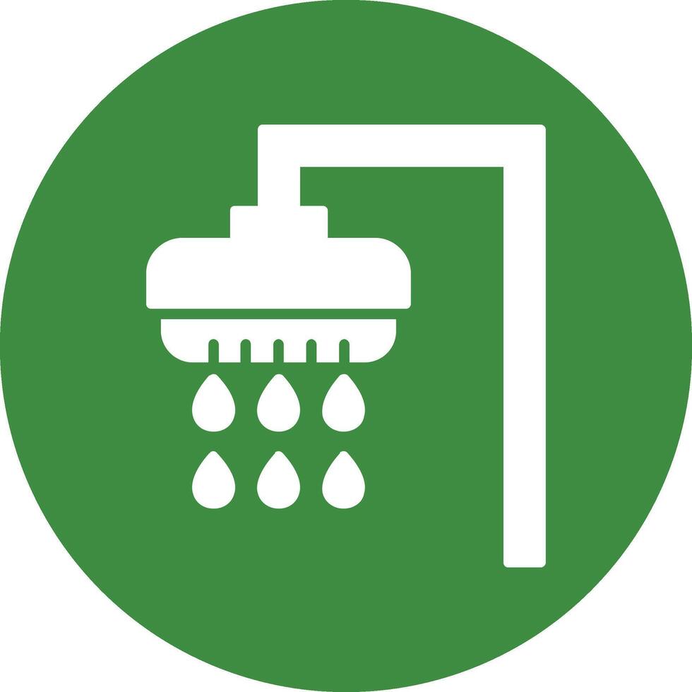 Shower Icon Design vector
