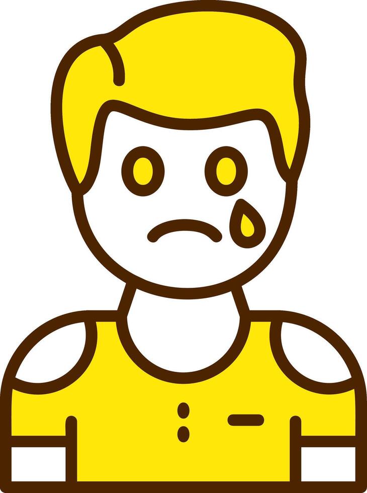 Sadness Icon Design Symbol vector