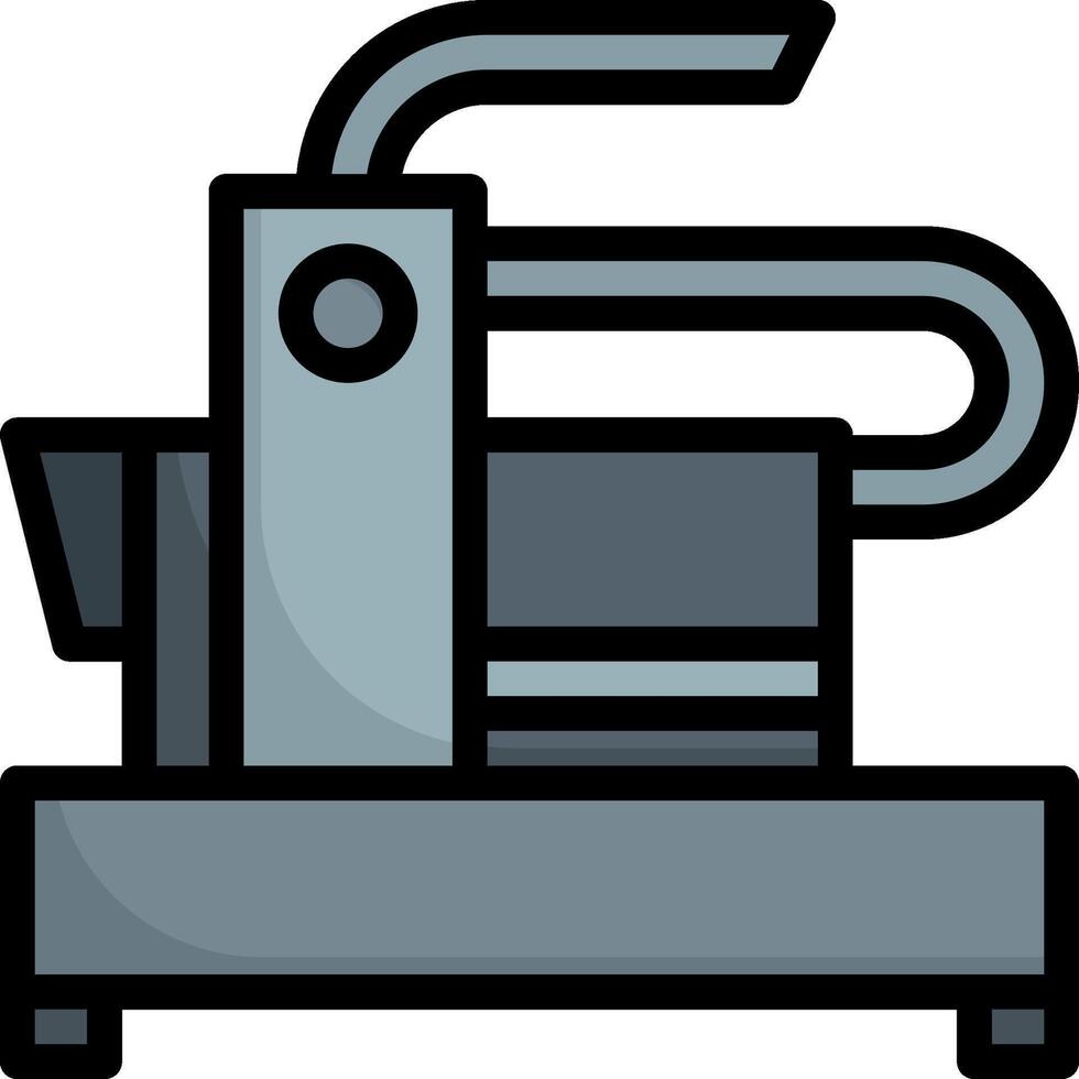 A machine with a handle on it vector