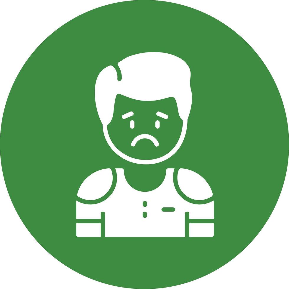 Grief Icon Design Symbol vector