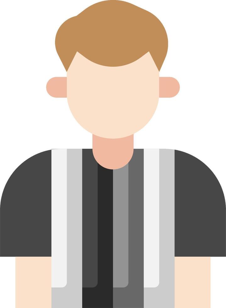 A man wearing a vest and tie vector