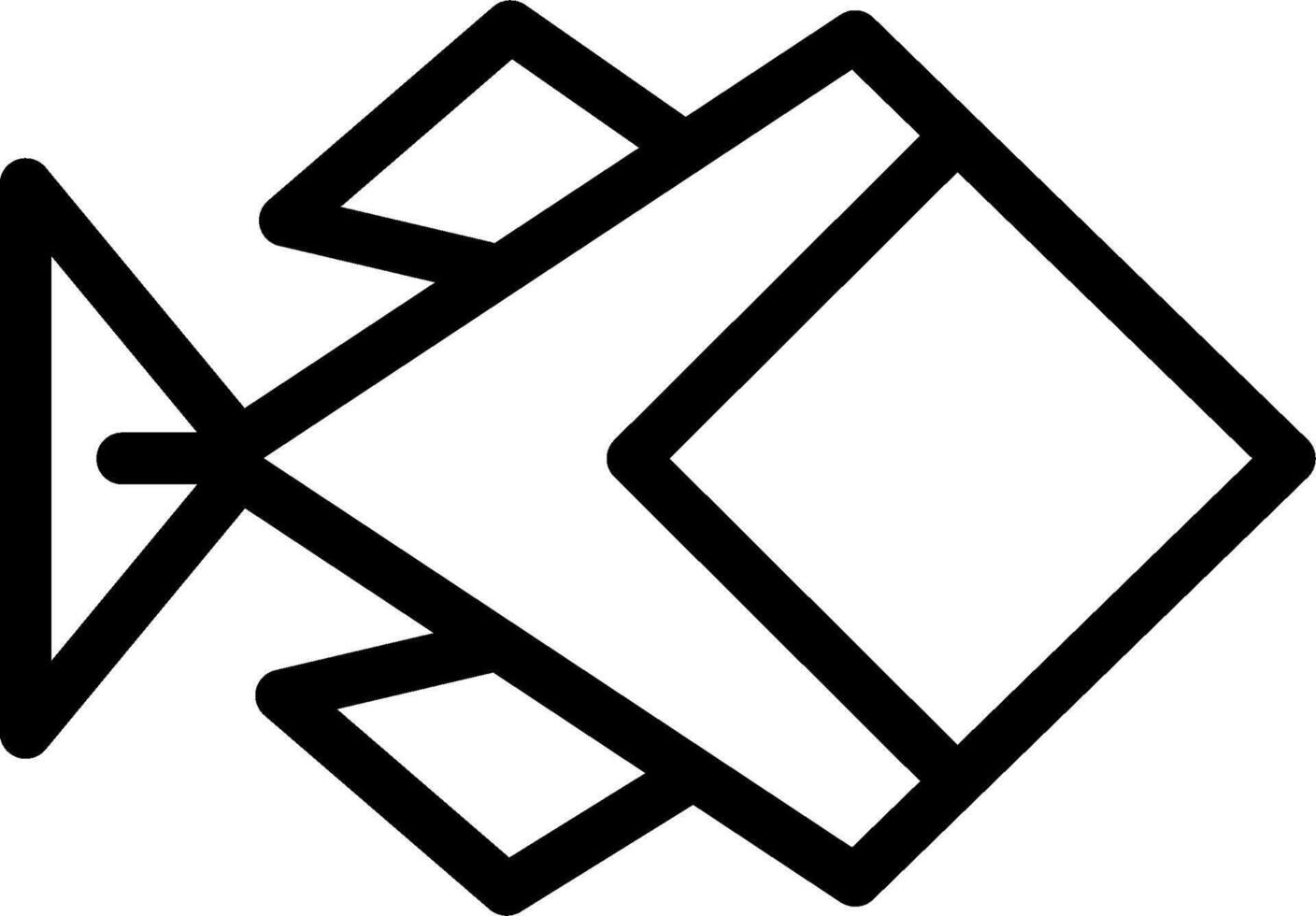 Fish icon free download vector