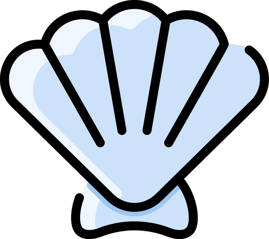 A shell icon on a white background 51114892 Vector Art at Vecteezy