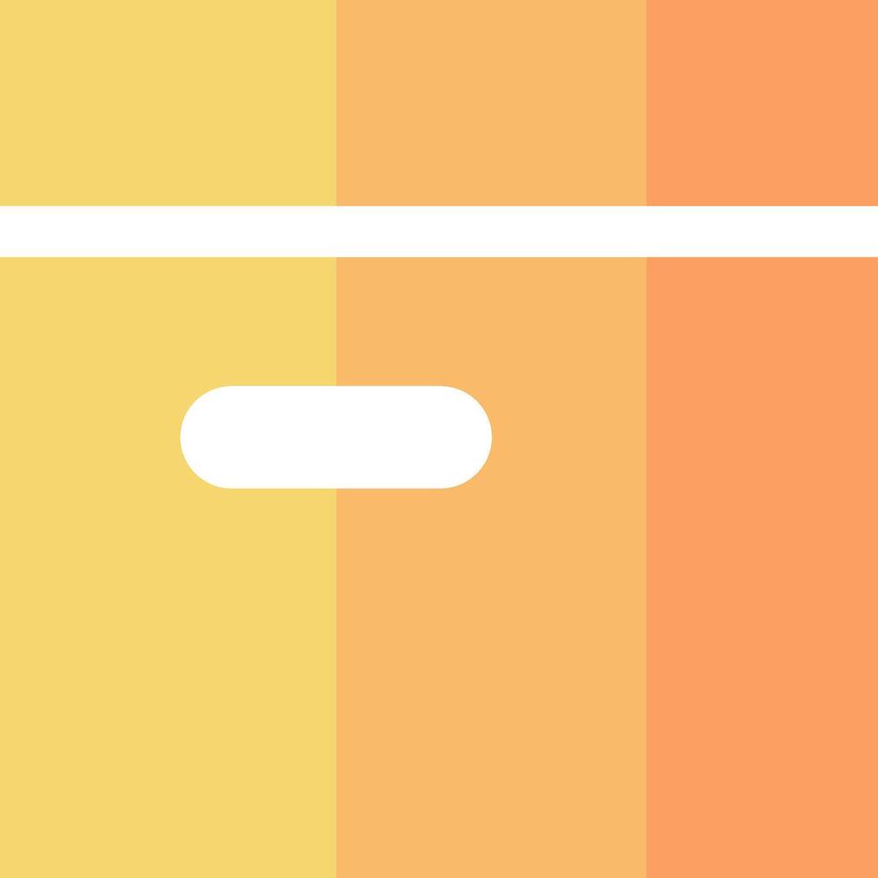 A yellow, orange and white striped background vector