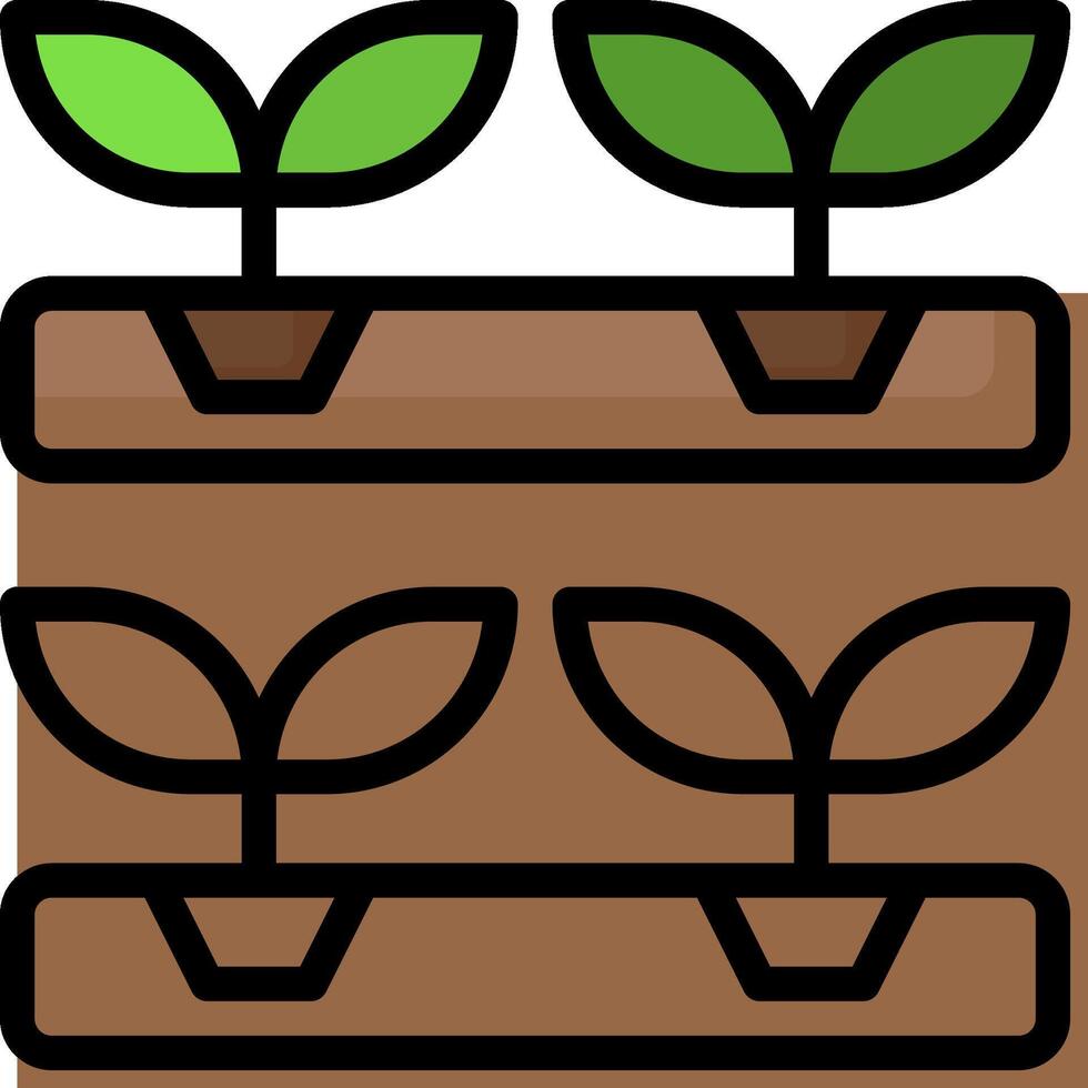 Planting clip art vector