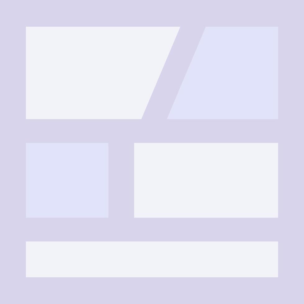 A purple background with white squares vector