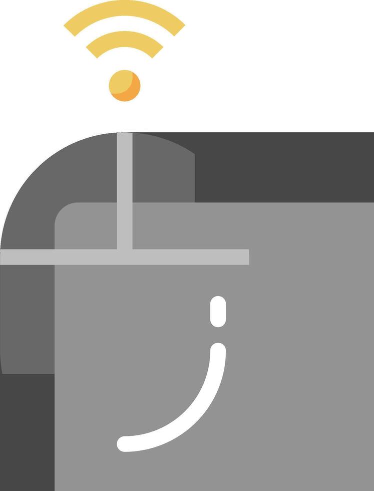 A wifi symbol is on a white background vector
