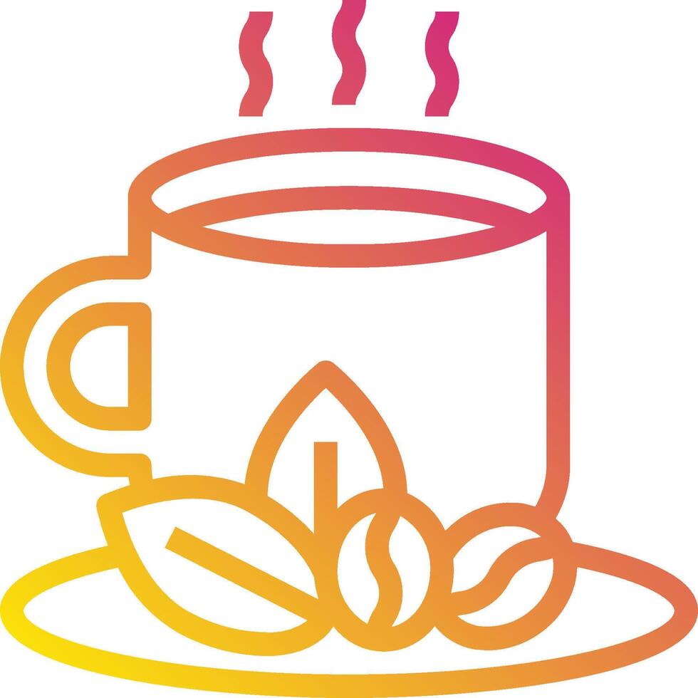 Coffee cup icon vector