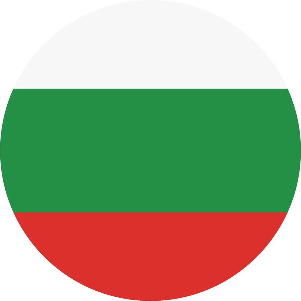 The flag of bulgaria vector