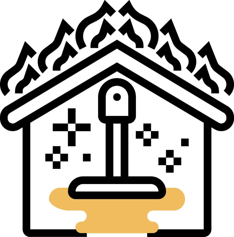 Fire extinguisher icon vector