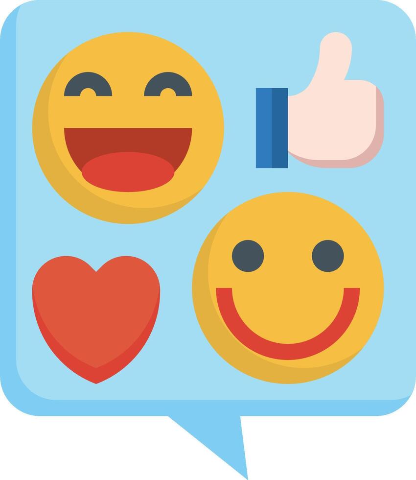 Emoji stickers for messenger vector