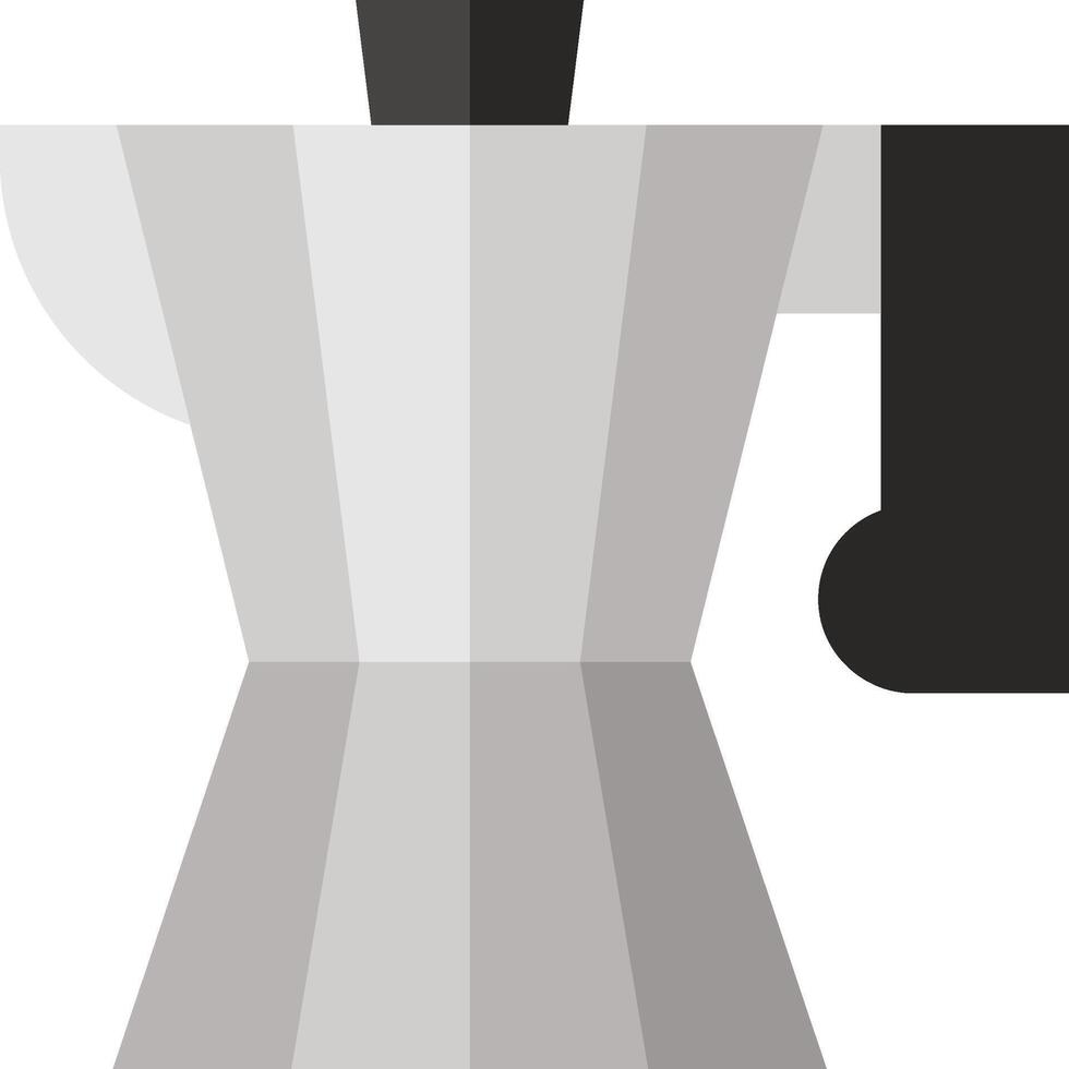 A coffee maker icon on a white background vector