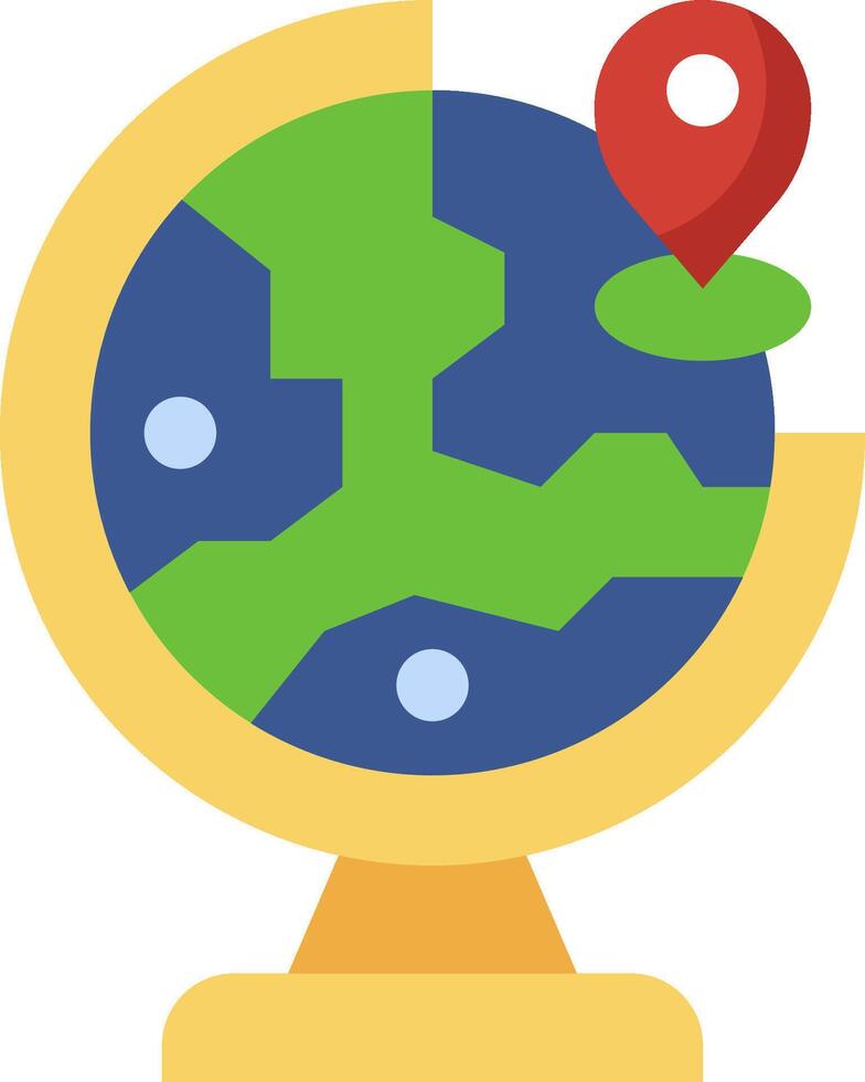Map pin icon vector