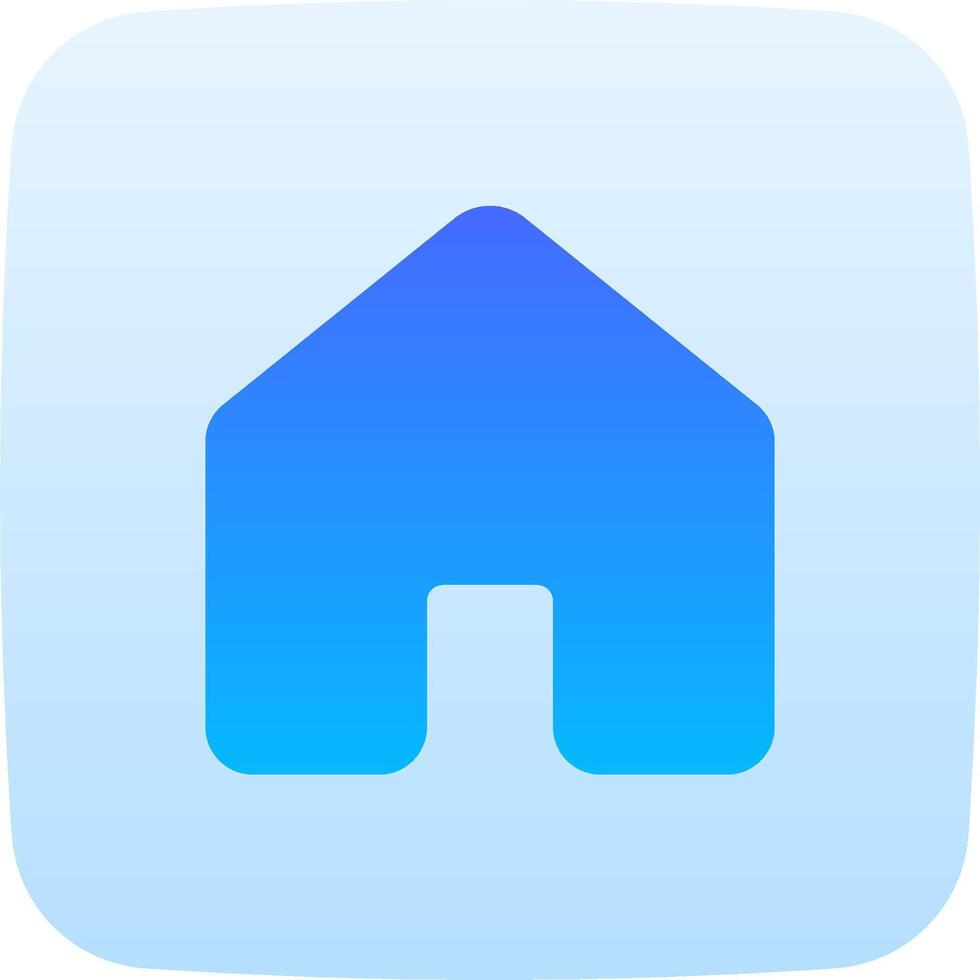 The icon for the home app vector
