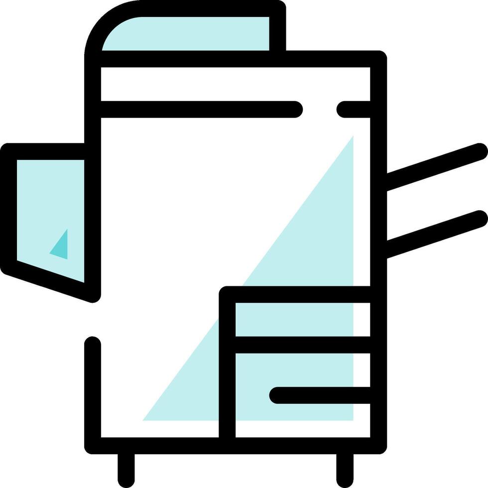 A printer icon with a white background vector