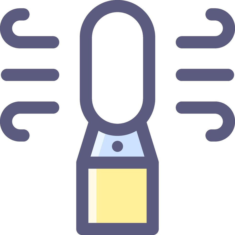A bottle with a yellow lid and a yellow handle vector