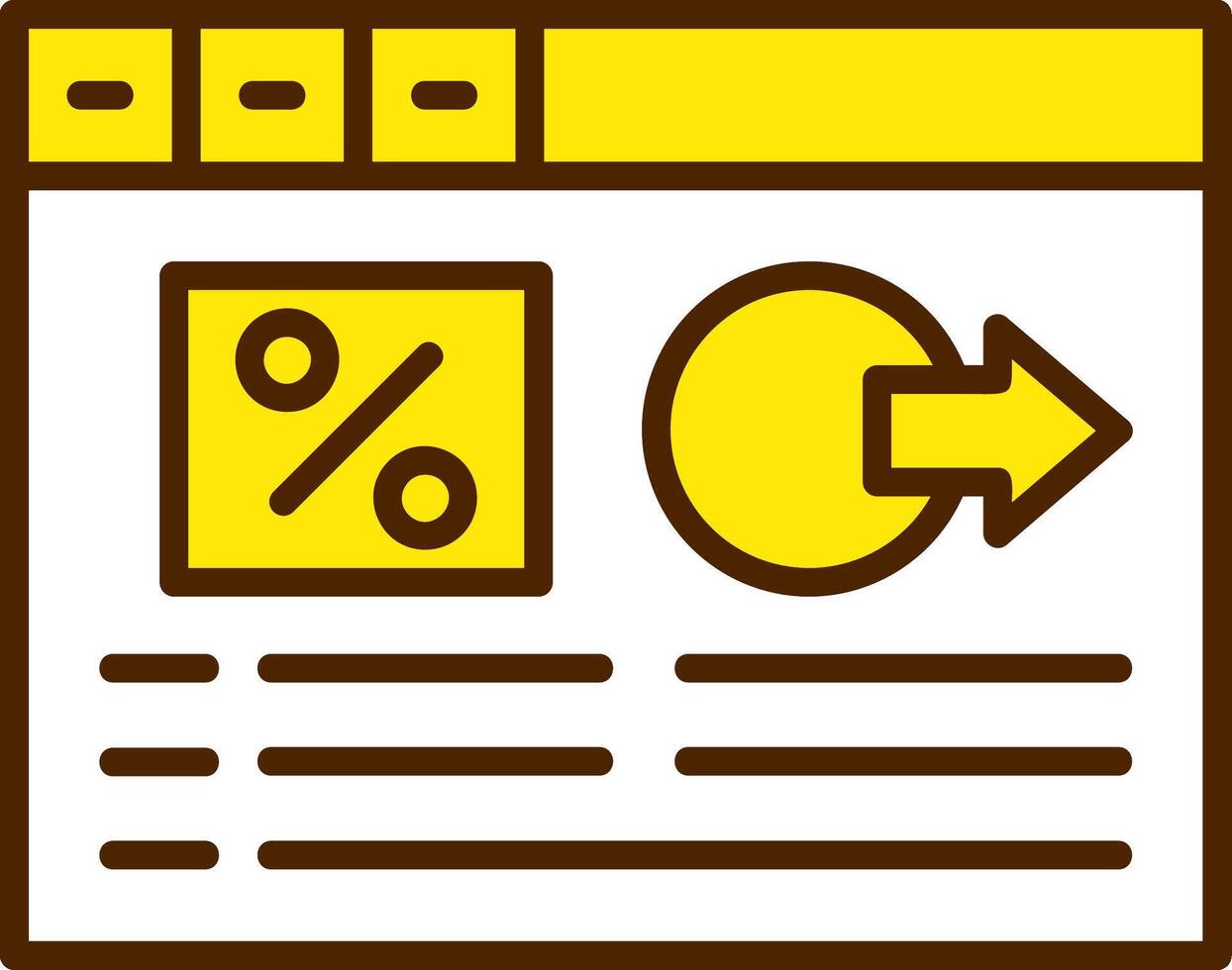 Bounce rate Icon Design Symbol vector
