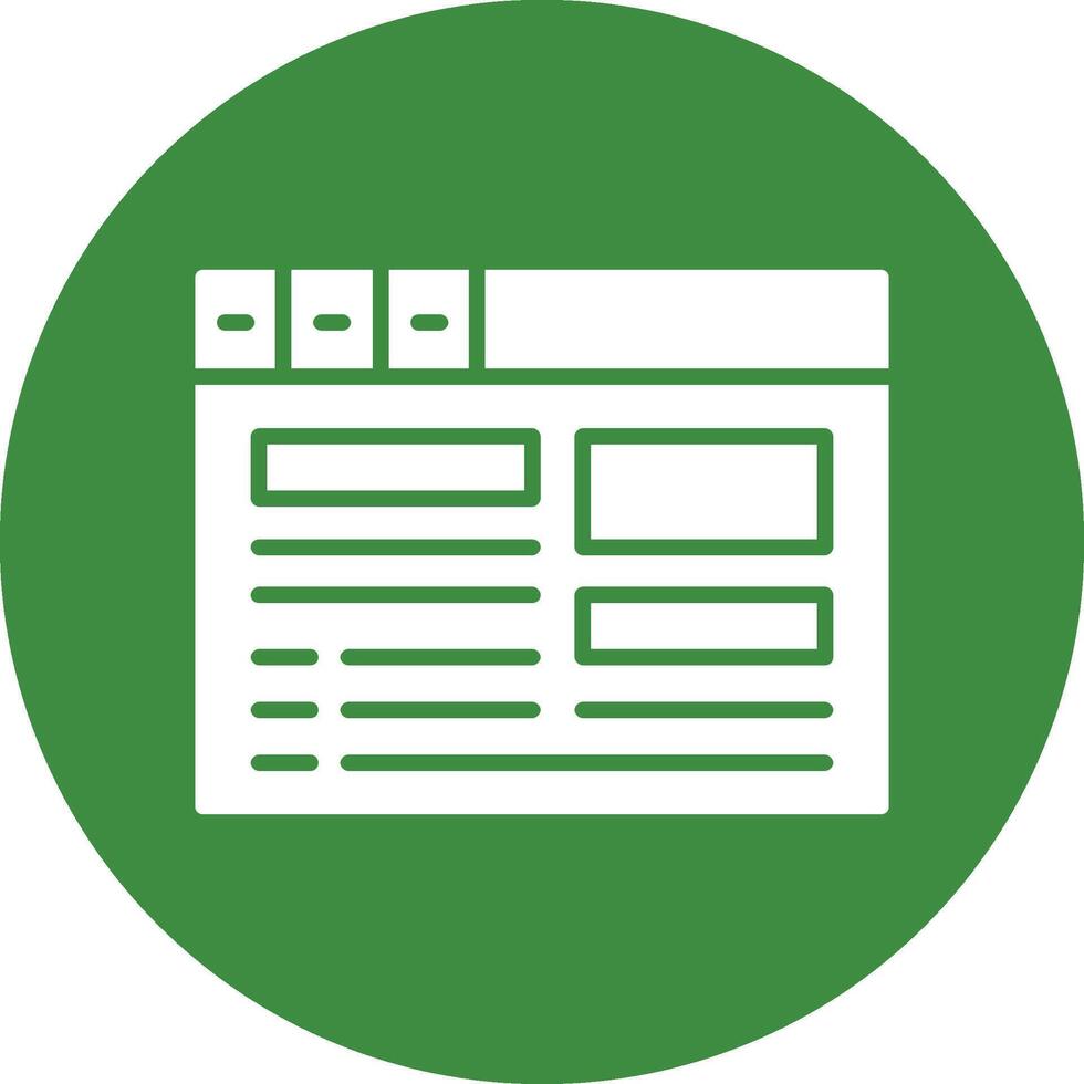 Blog Icon Design Symbol vector