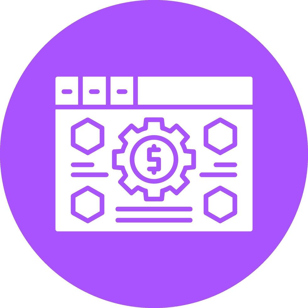 Cost per conversion Icon Design Symbol vector