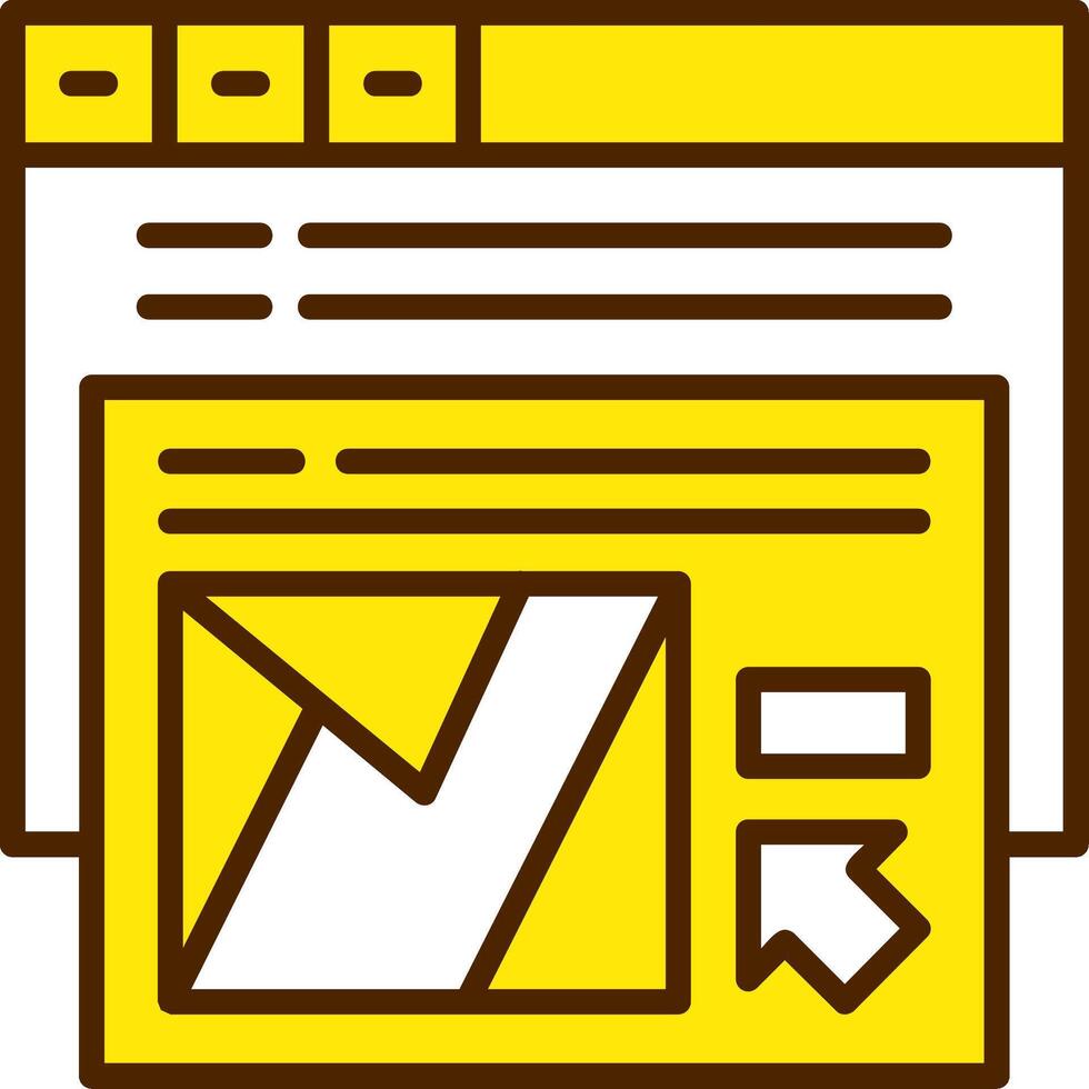 Conversion rate optimization Icon Design Symbol vector