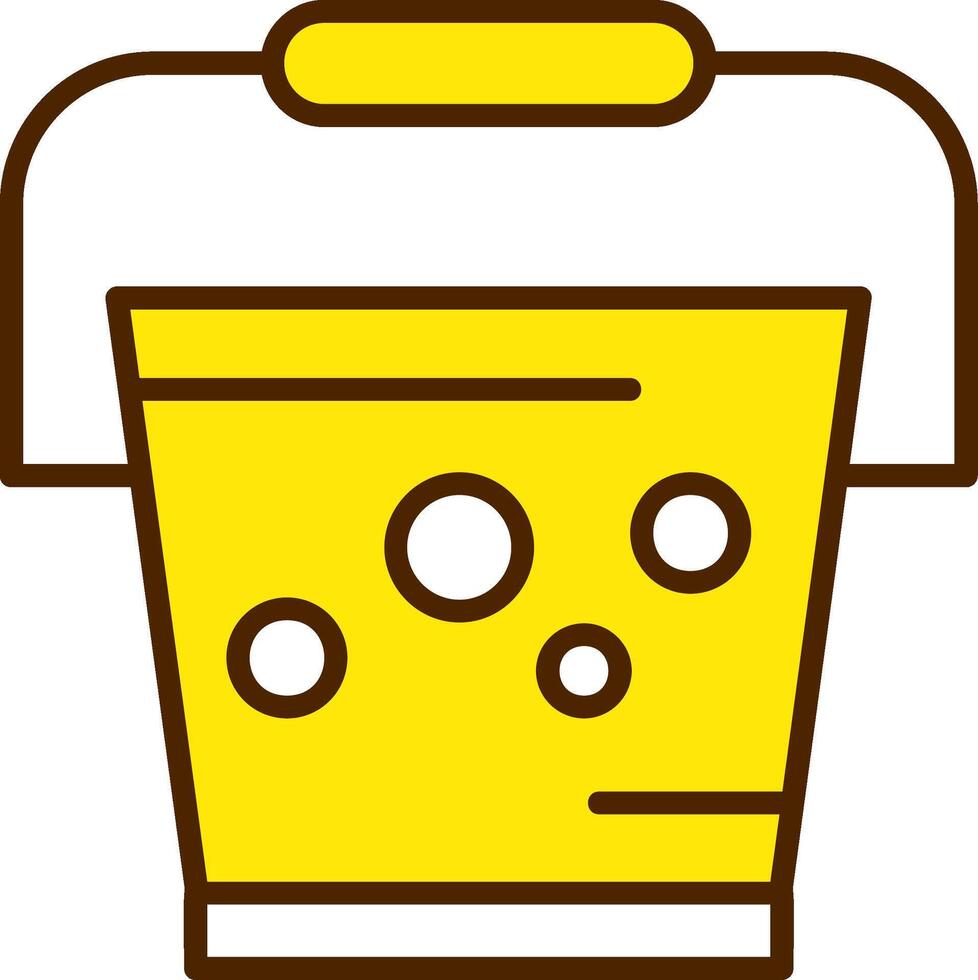 Bucket Icon Design vector