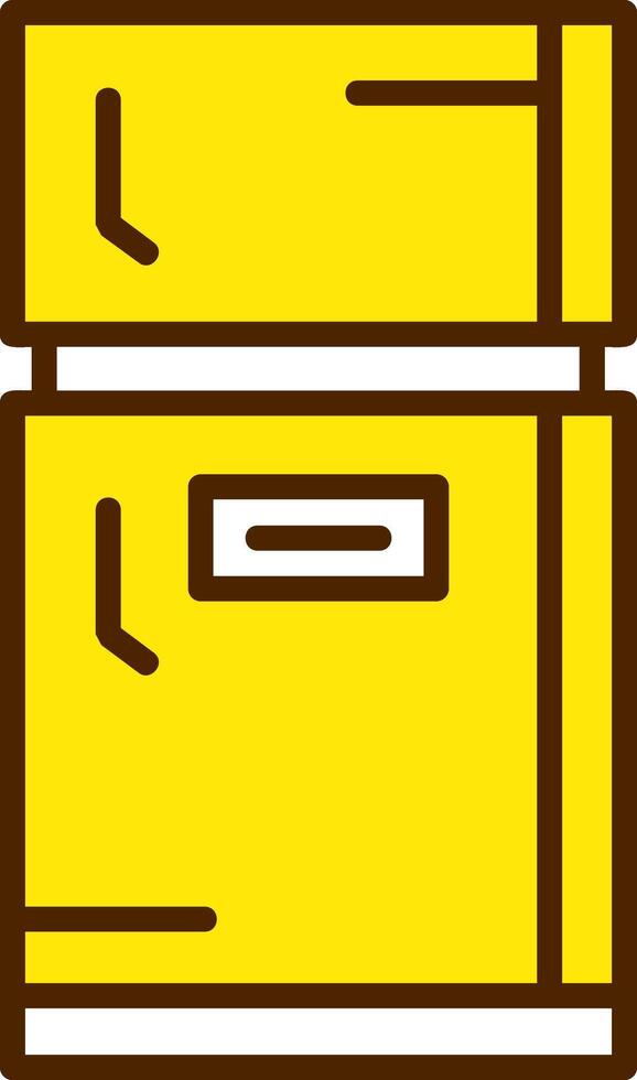 Fridge Icon Design vector