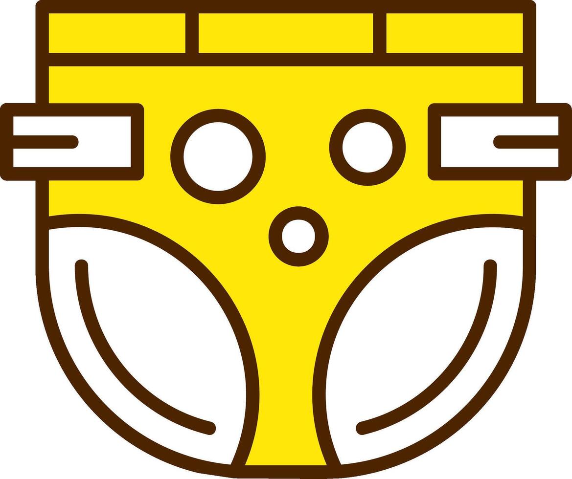 Diaper Icon Design vector