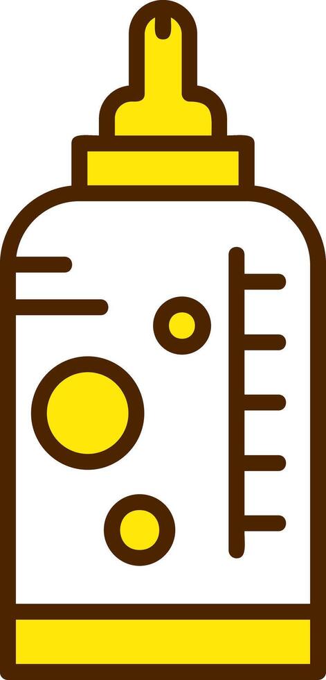 Baby bottle Icon Design vector