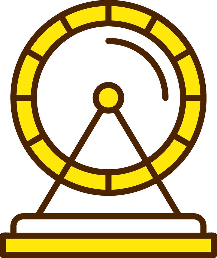 Hamster wheel Icon Design vector