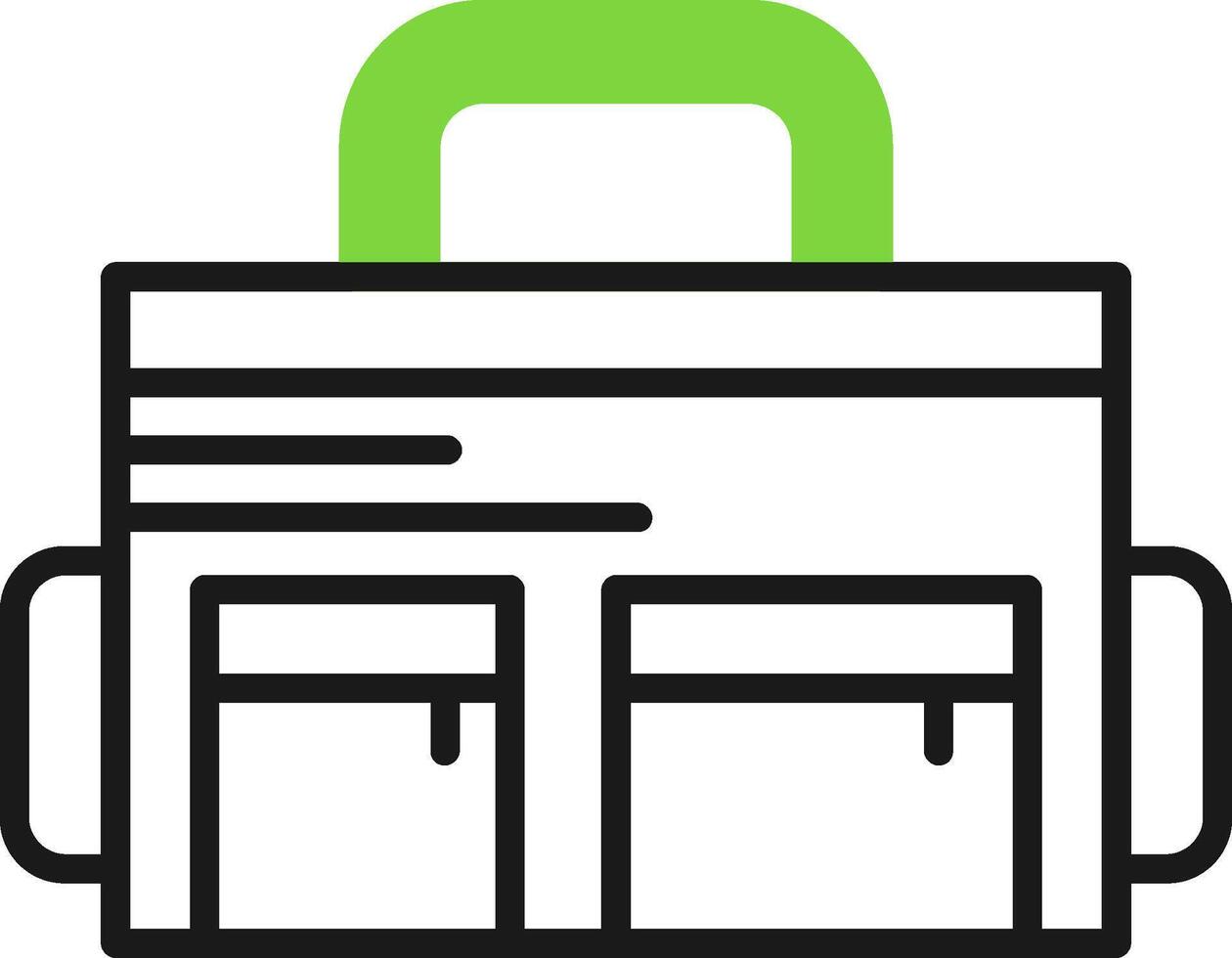 Diaper bag Icon Design vector