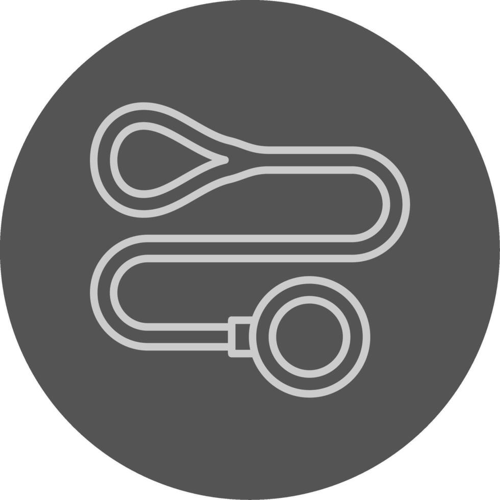 Dog leash Icon Design vector