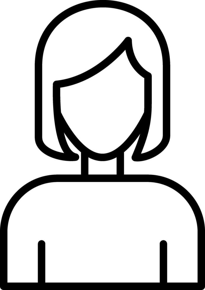 Woman Icon Design Symbol vector