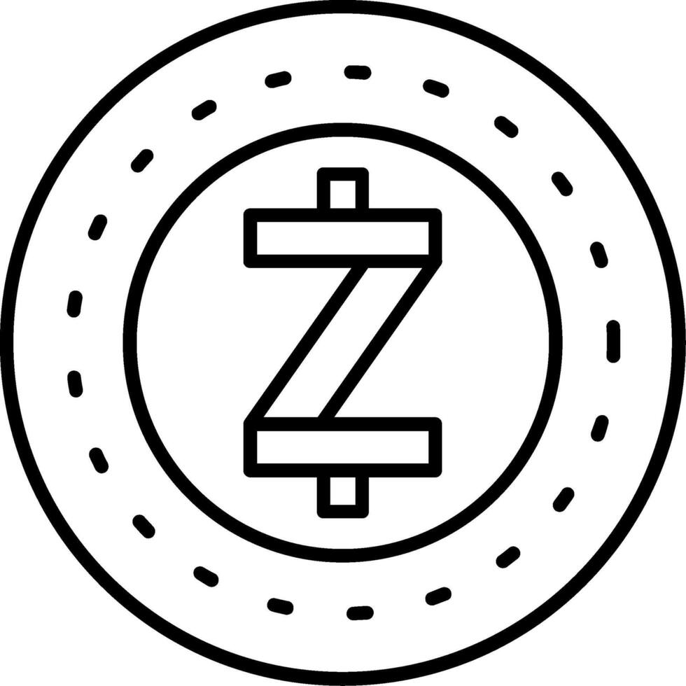 Zcoin Icon Design Symbol vector