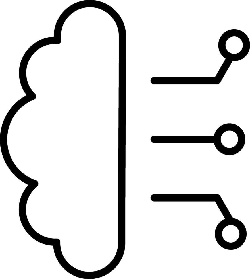 Brain Icon Design Symbol vector