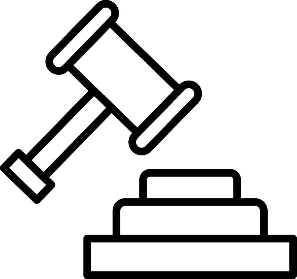 Law Icon Design Symbol vector