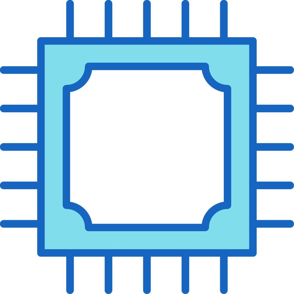 Cpu Icon Design Symbol vector