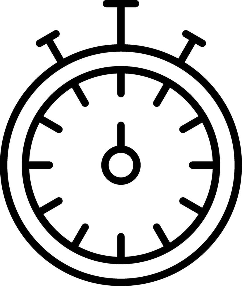 Chronometer Icon Design Symbol vector